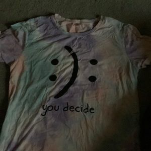 Graphic Tye Dye T-shirt